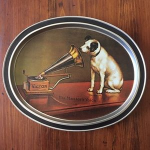 RCA Victor Tin Tray